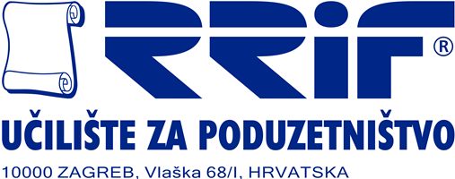 Logo RRiF učilište za poduzetništvo