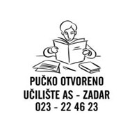 Logo Pučko otvoreno učilište AS - Zadar