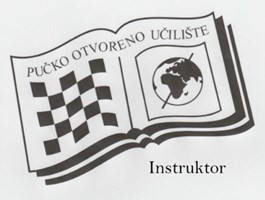 Logo Pučko otvoreno učilište Instruktor