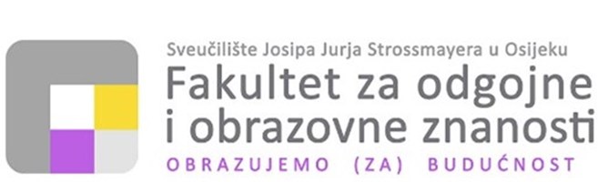 Logo Fakultet za odgojne i obrazovne znanosti - Sveučilište Josipa Jurja Strossmayera u Osijeku