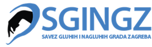 Logo Savez gluhih i nagluhih grada Zagreba