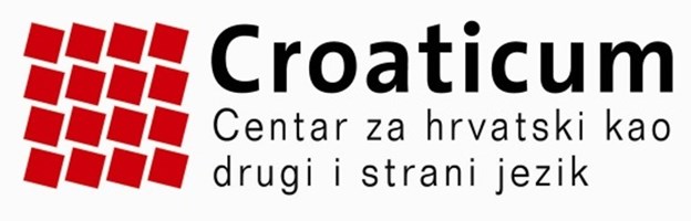 Logo Croaticum – Centar za hrvatski kao drugi  strani jezik (Filozofski fakultet Sveučilišta u Zagrebu)
