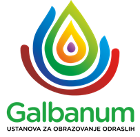 Logo Ustanova za obrazovanje odraslih Galbanum
