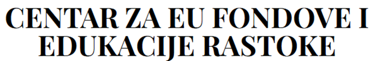 Logo Centar za EU fondove i edukacije