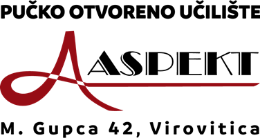 Logo Pučko Otvoreno Učilište Aspekt